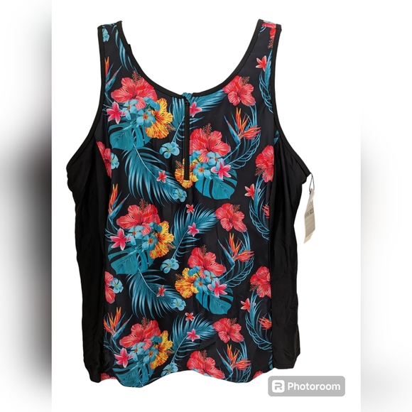 Women's Two Piece Bathing Suit Size 22 - Picture 2 of 9